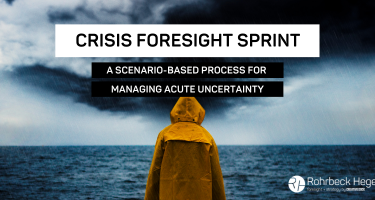 When crisis strikes, strategic foresight can help.