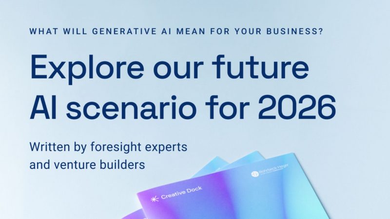 REPORT: Future of Generative AI - Rohrbeck Heger - Foresight + Strategy ...