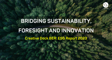Our first CD BER ESG Report: Bridging Sustainability, Foresight and Innovation